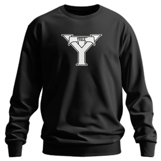 YTELL™ YT White Logo Sweatshirt