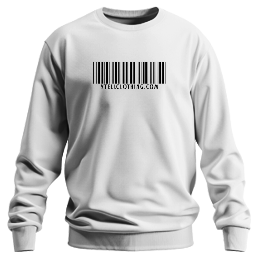 YTELL™ Barcode Logo Sweatshirt
