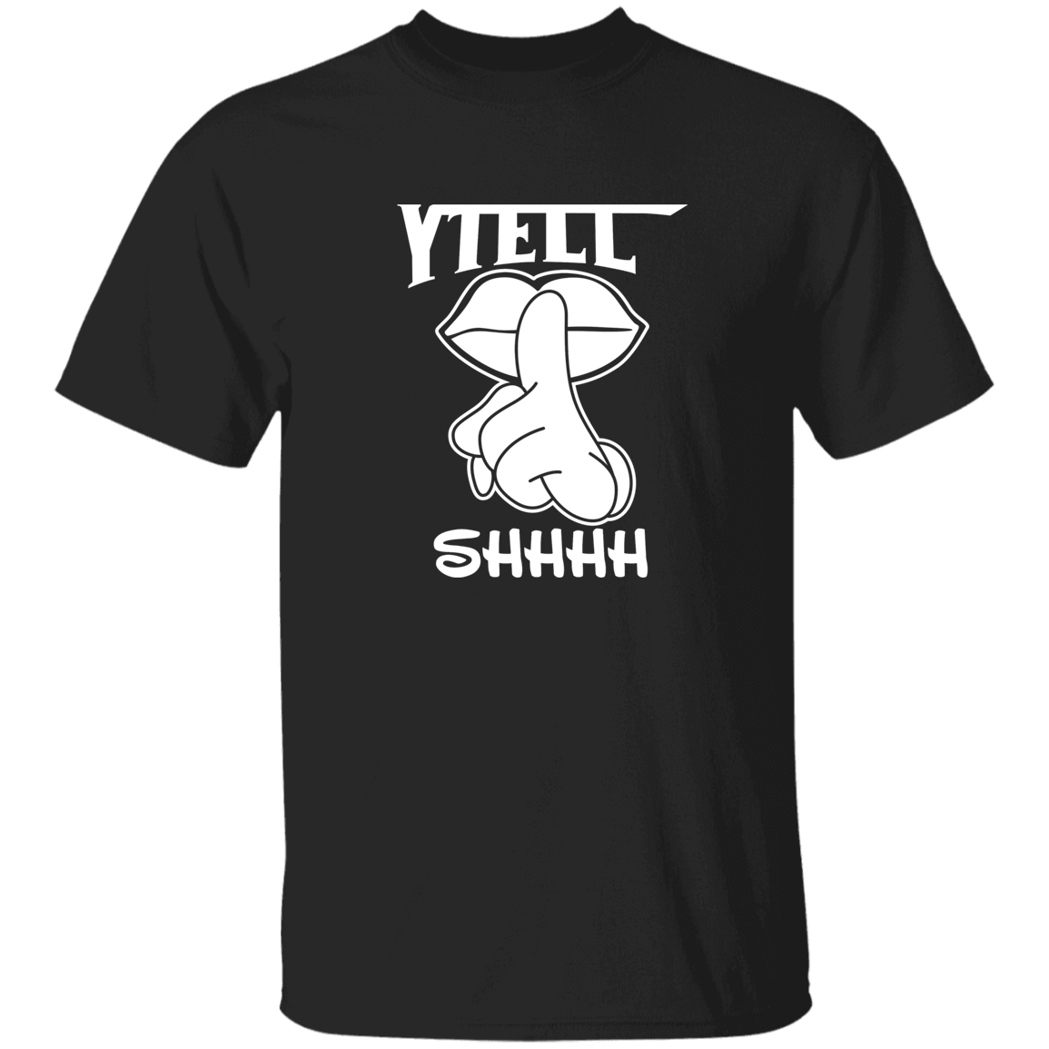 YTELL™ Shhhh Handmade Cool T-shirts