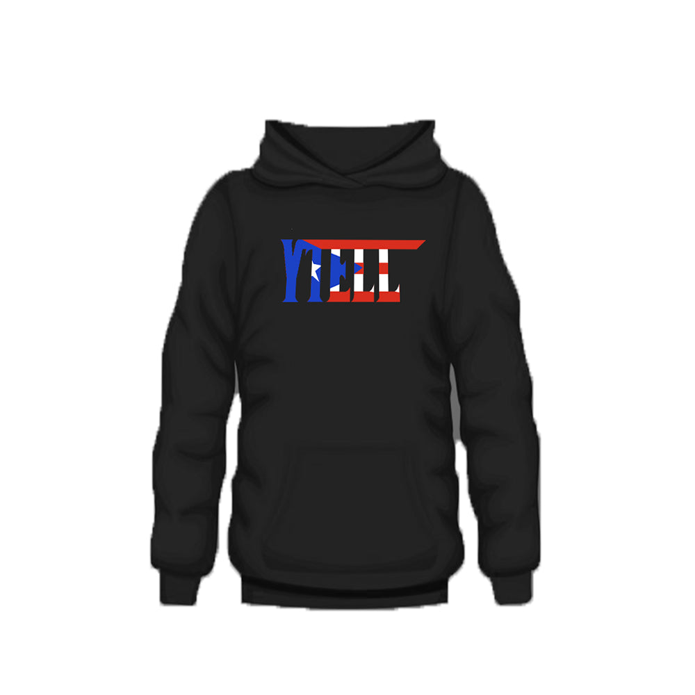 YTELL™ Puerto Rican Logo Hoodie