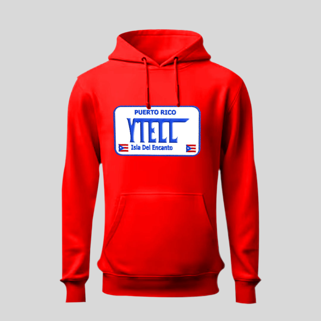 YTELL™ Puerto Rican Isla Del Encanto Hoodie