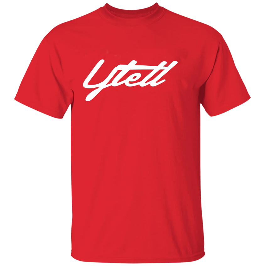 YTELL™ Pink & White Script T-Shirt