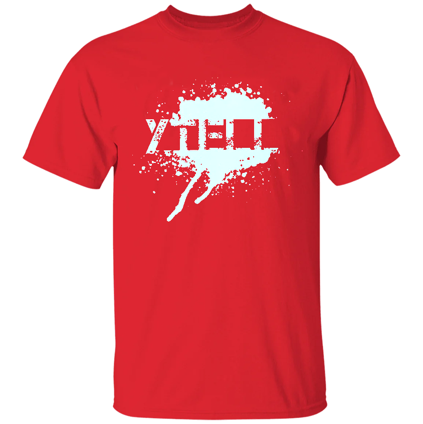 YTELL™ Red Graffiti Logo T-Shirt