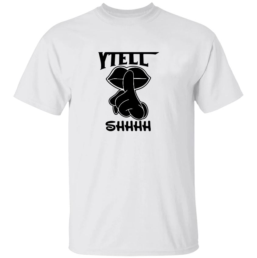 YTELL™ Shhhh Handmade Cool T-shirts