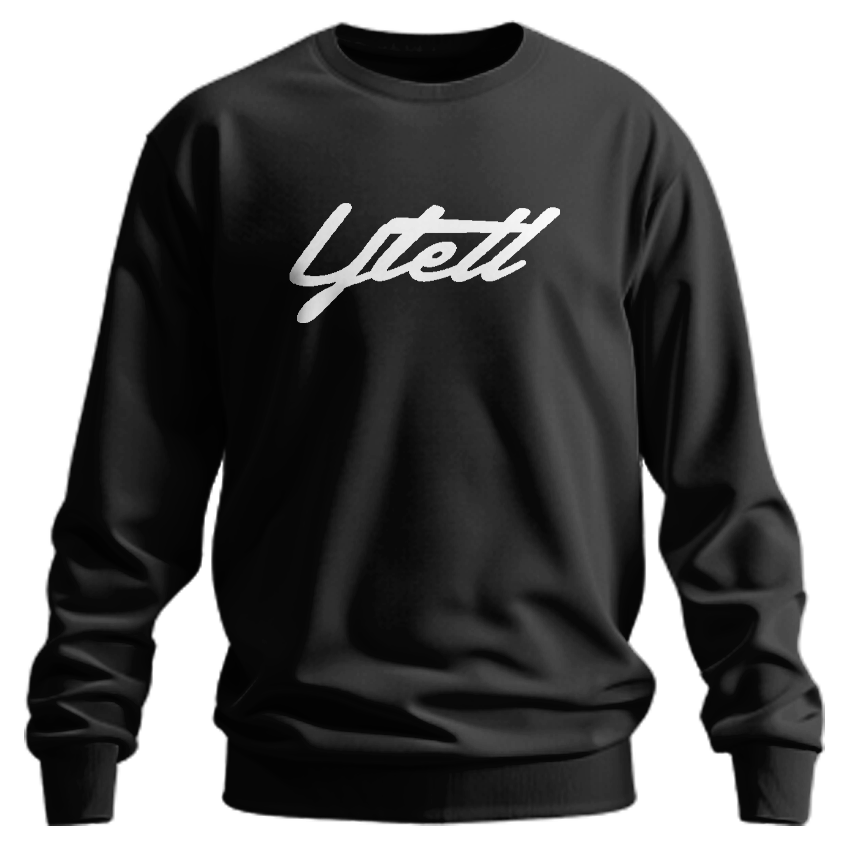 YTELL™  YTell White Logo Sweatshirt