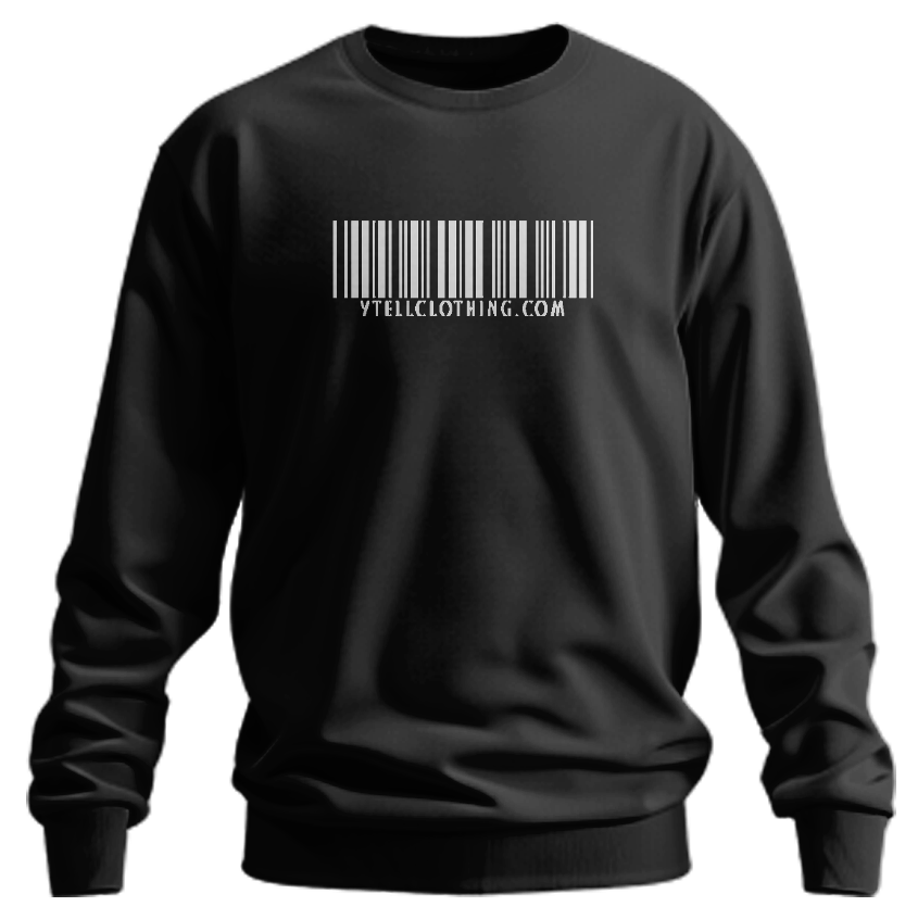 YTELL™ Barcode Logo Sweatshirt