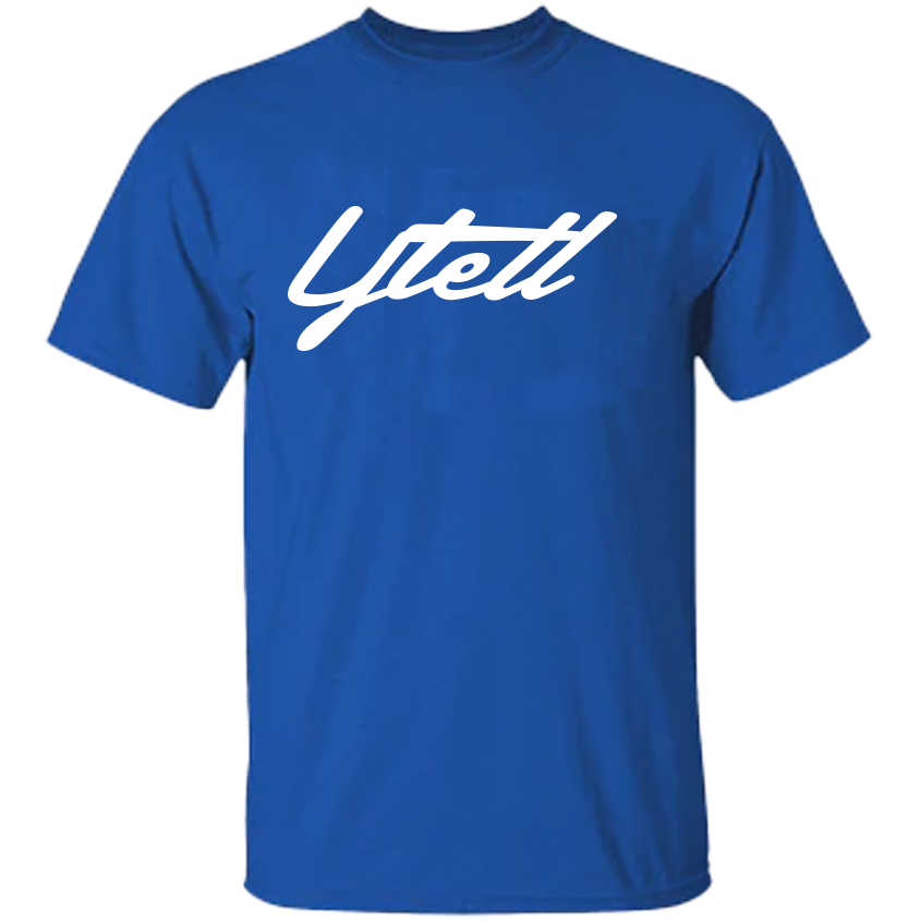 YTELL™ Pink & White Script T-Shirt