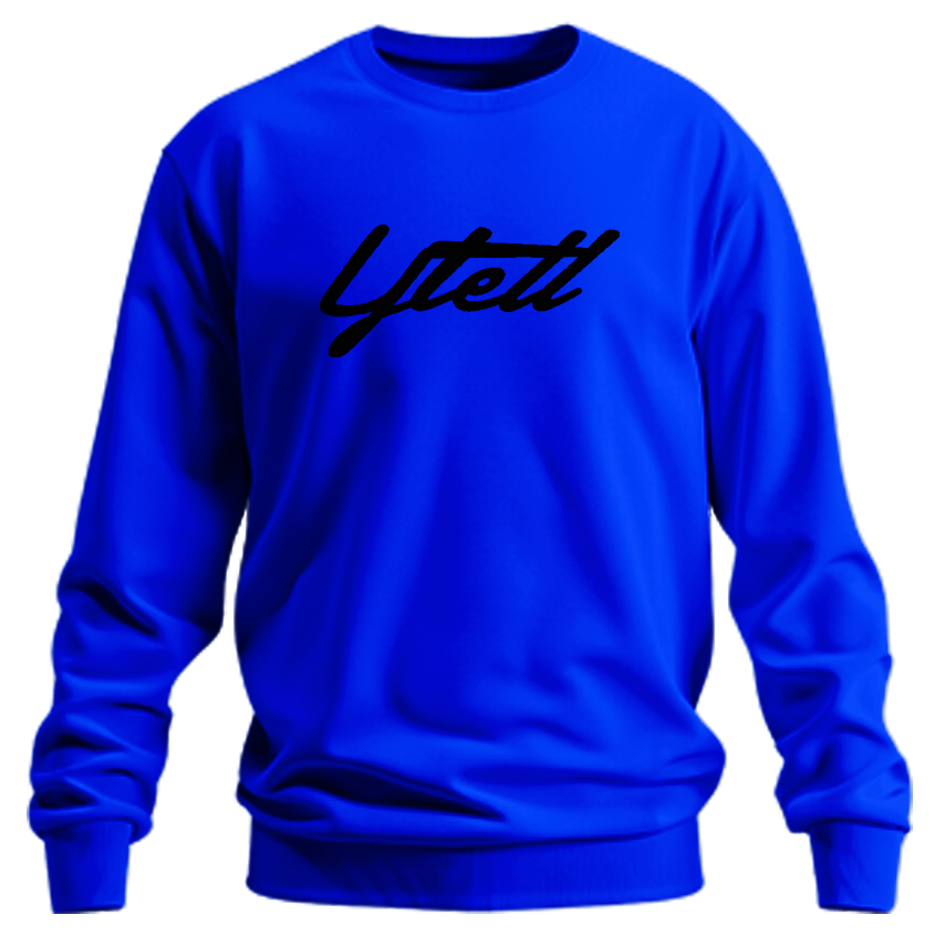 YTELL™ Classic White Sweatshirt