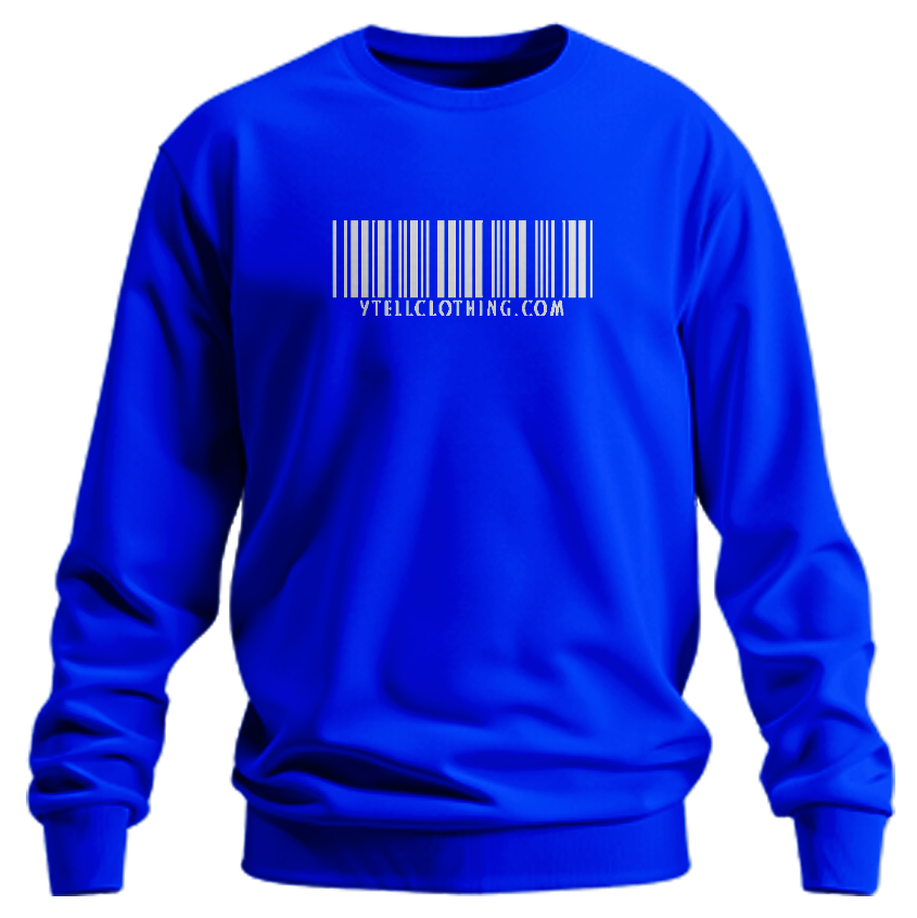 YTELL™ Barcode Logo Sweatshirt