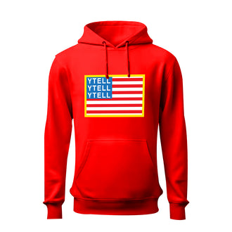 YTELL™ American Flag Hoodie