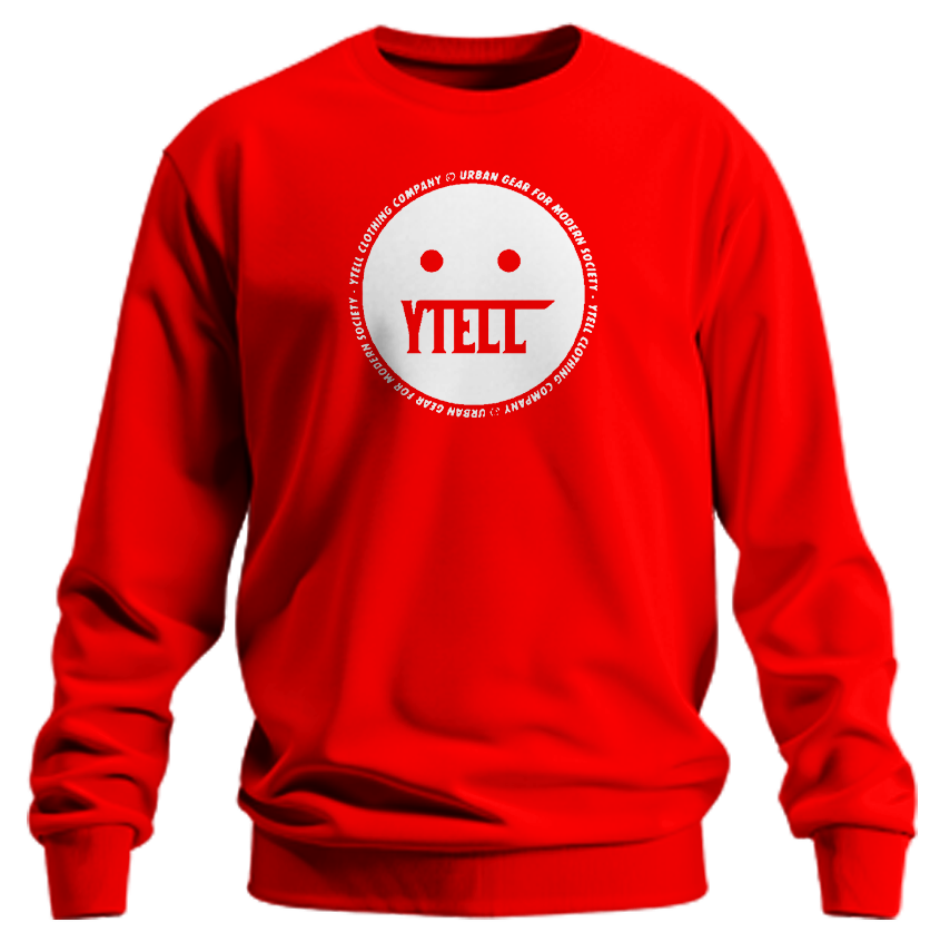 YTELL™ Happy Face Sweatshirt