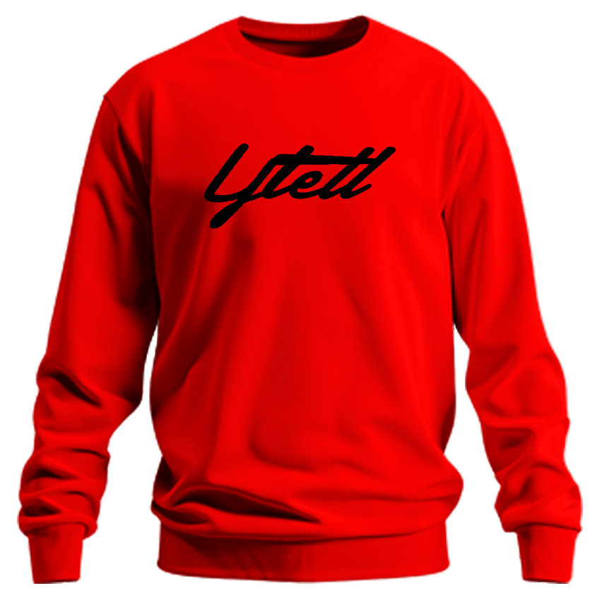 YTELL™ Classic White Sweatshirt