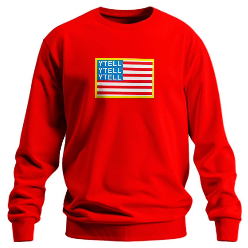 YTELL™ American Flag Sweatshirt