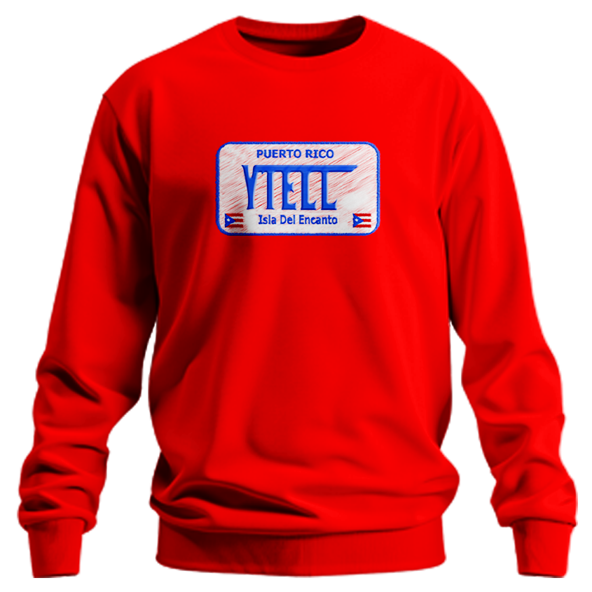 YTELL™ Puerto Rico Isla Del Encanto Sweatshirt