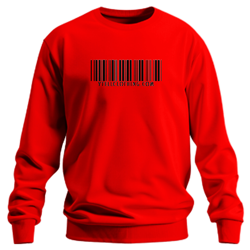 YTELL™ Barcode Logo Sweatshirt