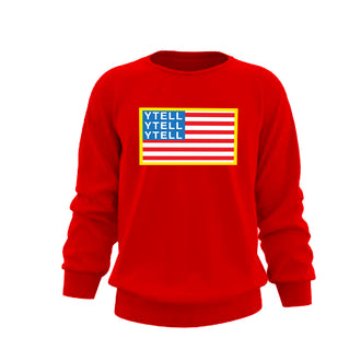 YTELL™ American Flag Sweatshirt