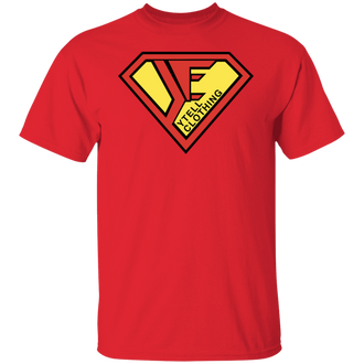 YTELL™ Red Superman Ytell Logo T-Shirt