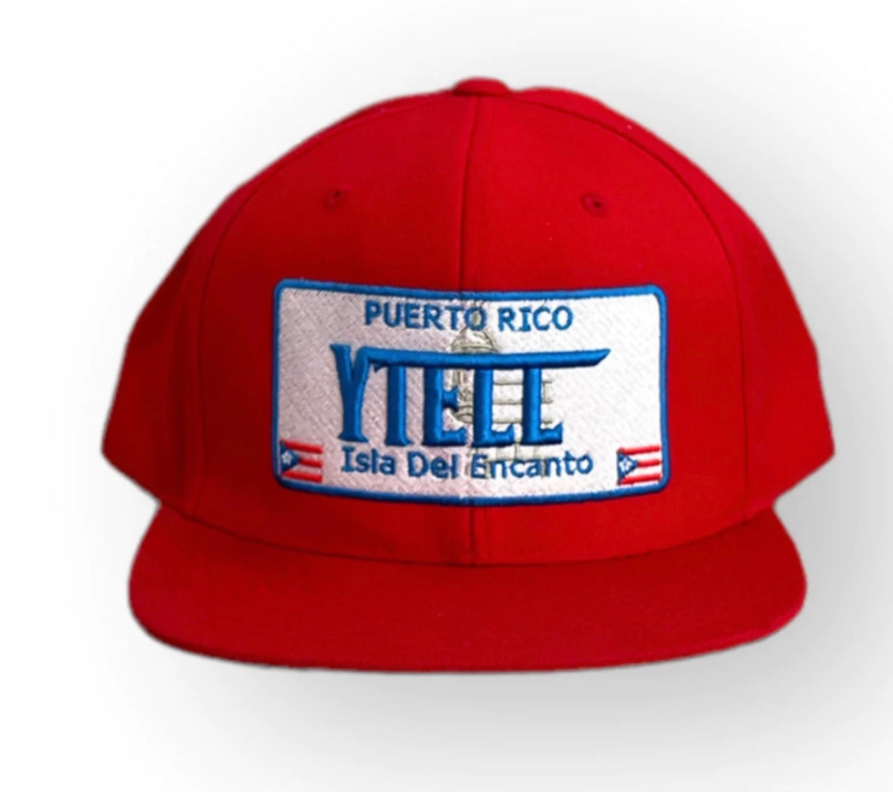 YTELL™ Puerto Rico License Plate Snapback