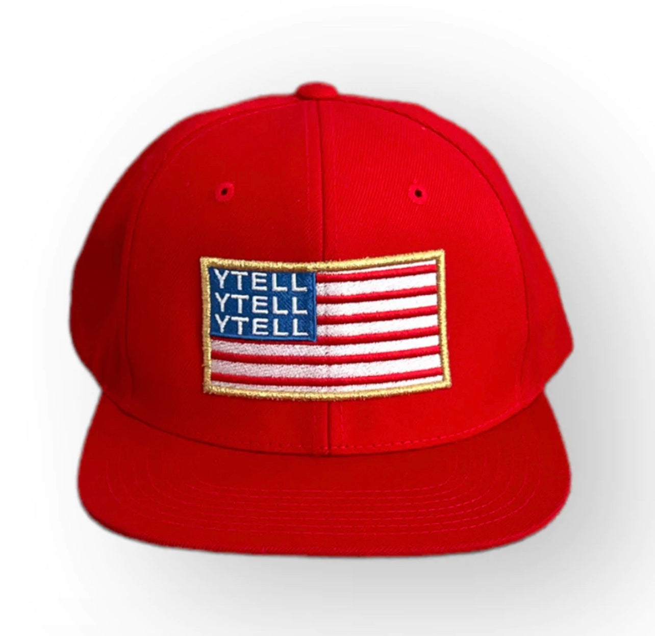 YTELL™ Royal Blue American Flag Snapback Hat