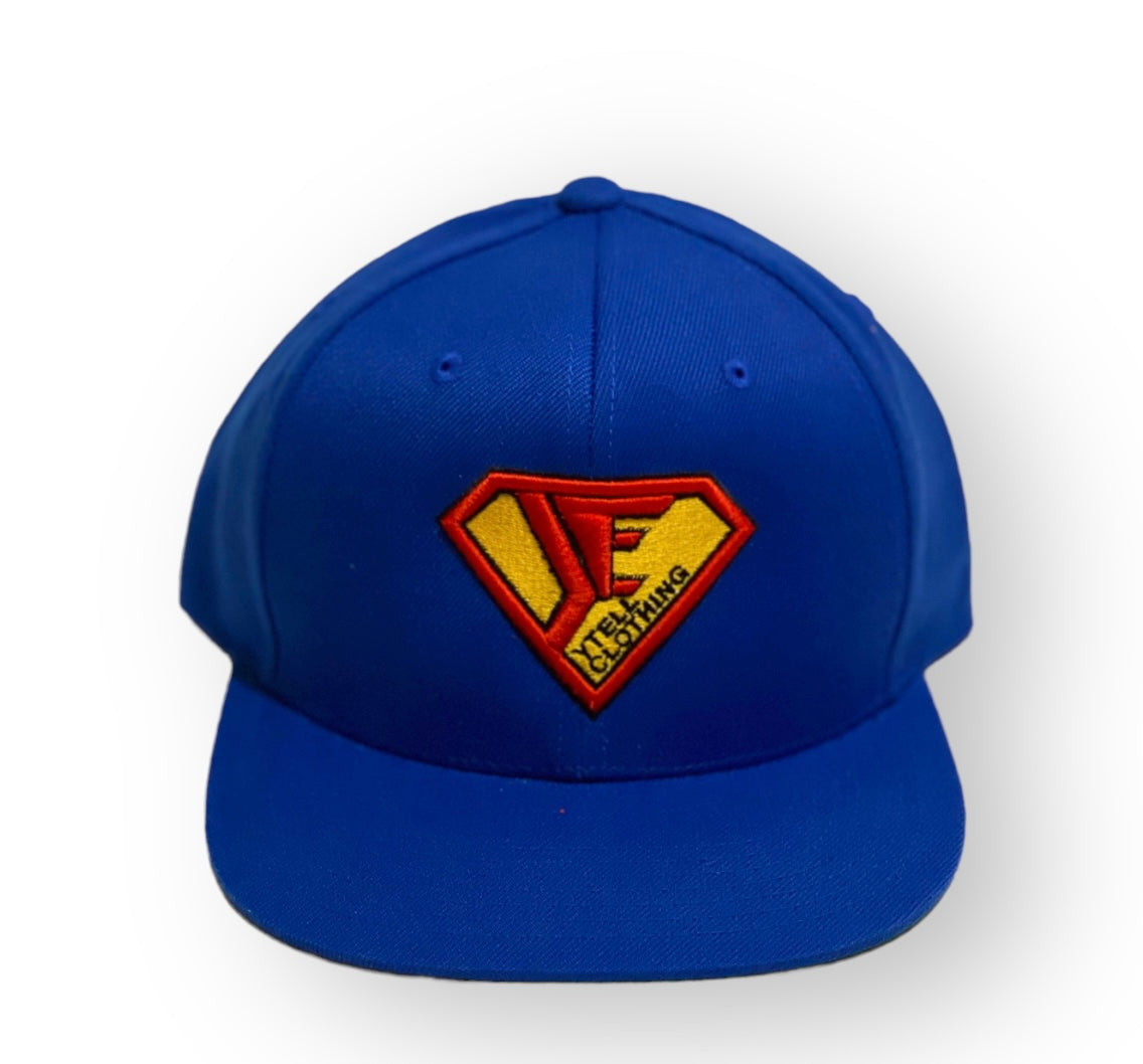 YTELL™ Royal Blue Superman Snapback