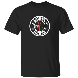 YTELL™  Bronx Logo Black T-shirt